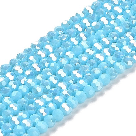 Opaque Glass Beads Stands EGLA-A035-P3mm-B08-1