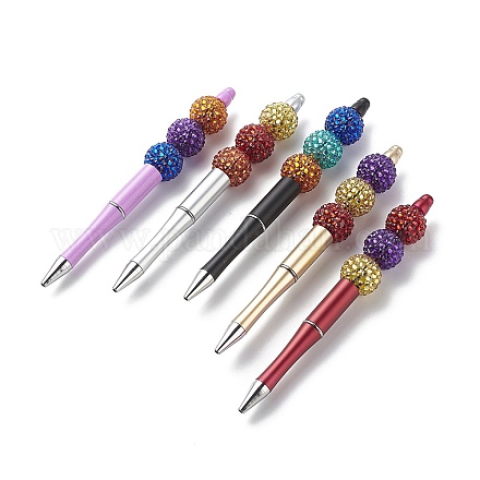 Plastic Beadable Pens AJEW-PE0022-1
