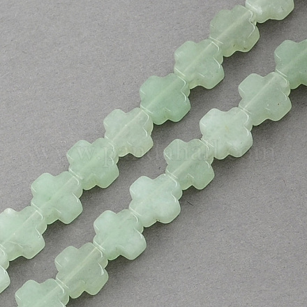 Natural Green Aventurine Stone Beads Strands G-R182-18-1