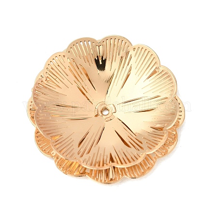 Шапочки и конусы для бусин&nbsp;KK-C167-03E-G-1