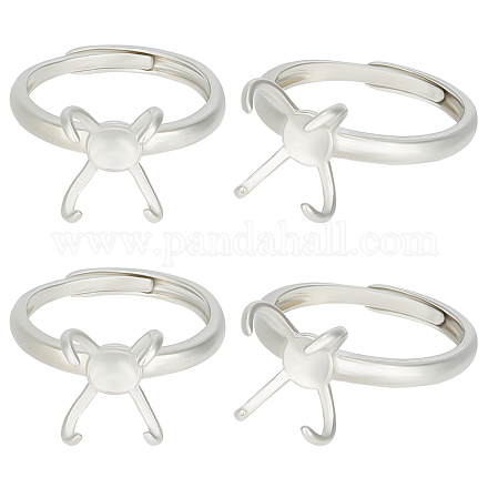 4 шт. регулируемые латунные кольцевые компоненты&nbsp;FIND-BBC0002-51A-1