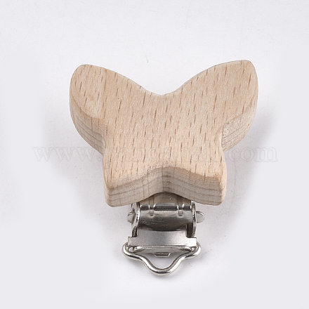 Clip porta ciuccio in legno di faggio WOOD-T015-10-1