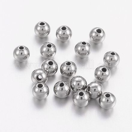 Perles en acier inoxydable X-STAS-R033-4mm-1