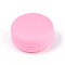 Portable Plastic Candy Color Mini Cute Macarons Jewelry Ring/Necklace Carrying Case, Pearl Pink, 4.5~4.6x2.35cm