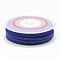 Faux Suede Cord, Faux Suede Lace, Dark Blue, 3x1.5mm, about 5.46 yards(5m)/roll