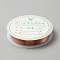 Brass Craft Wire, Round, Raw(Unplated), 26 Gauge, 0.4mm, about 29.53 Feet(9m)/Roll