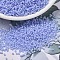 MIYUKI Delica Beads, Cylinder, Japanese Seed Beads, 11/0, (DB1587) Matte Opaque Agate Blue, 1.3x1.6mm, Hole: 0.8mm, about 10000pcs/bag, 50g/bag