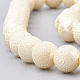 Electroplate Shell Pearl Beads Strands SHEL-T005-08-M-4
