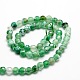 Faceted Natural Agate Round Beads Strands X-G-E319C-6mm-05-2