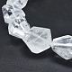 Granos de cristal de cuarzo natural hebras G-I213-31-3
