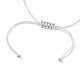 (Schmuckpartys im Fabrikverkauf) Verstellbare Armbänder aus geflochtenen Perlen aus Nylonfaden BJEW-JB05545-04-3