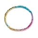 Bracelet de cheville extensible en perles d'hématite synthétique pour femme AJEW-AN00496-1