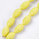 Handmade Polymer Clay Rhinestone Beads RB-S058-03A-05-1
