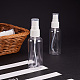 Benecreat 60ml transparente nachfüllbare Sprühflasche aus Kunststoff für Haustiere MRMJ-BC0001-51-6