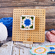 Square Bamboo Crochet Blocking Board DIY-WH0002-62B-4