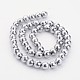 Non-magnetic Synthetic Hematite Beads Strands X-G-B354-1-2