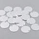 Benecreat 20 упаковка плоская круглая штамповка пустая бирка алюминиевые подвески с лазерной резкой с ящиком для хранения ожерелья браслет изготовление жетонов для собак ALUM-BC0001-46-3
