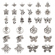 30pcs 15 colgantes de aleación de estilo tibetano de estilo FIND-TA0002-88-1