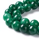 Jade blanc naturel imitation jaspe vert brins de perles G-I299-F07-8mm-3