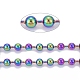 Revestimiento iónico (ip) 304 cadenas de bolas de acero inoxidable CHS-F009-01J-M-1