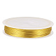 銅製ワイヤー  ラウンド  ゴールド  26ゲージ  0.4mm  約124.67フィート（38m）/ロール CWIR-TAC0002-02B-02-1