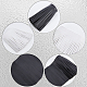 Gorgecraft 2m 2 couleurs garnitures franges simili cuir DIY-GF0006-33-5