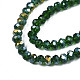 Electroplate Glass Beads Strands EGLA-A034-T4mm-B28-3