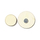 木製の磁気針ピン  磁気キャッチャーホルダー  フラットラウンド  クロスステッチツール用品用  タンポポ模様  100x60x8mm  2個/袋 TOOL-G019-02B-5