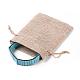 Synthetic Turquoise Beads Cord Bracelets BJEW-JB04146-3