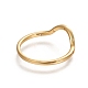 925 gewellter Ring aus Sterlingsilber STER-D033-04B-G-2