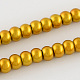 Spray Painted Glass Beads Strands DGLA-R041-10mm-12-1