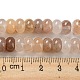 Brins de perles de quartz fraise violet naturel G-M420-K02-01-5