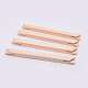 Barras de camilla de madera maciza DIY-WH0188-15B-1