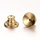 Brass Ear Nuts KK-O090-01-1
