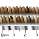 Chapelets de perles en jaspe avec images naturelles G-Z030-A18-01-5