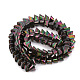Electroplate Non-magnetic Synthetic Hematite Beads Strands G-Q486-110J-2