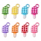 Opaque Acrylic Charms PAB2844Y-2