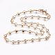 304 Stainless Steel Chain Necklaces STAS-P164-11G-1