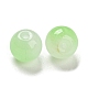Two Tone Spray Painting Glass Beads GLAA-L046-03E-2
