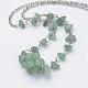 Colliers pendants en perle naturelle aventurine naturelle NJEW-JN01791-01-2
