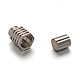 Hexagon Smooth Surface 304 Stainless Steel Magnetic Clasps STAS-I037-28-2