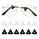Delorigin 12 paires 6 styles poignée d'oreille de lunettes en silicone FIND-DR0001-02-1