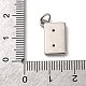 Латунные микро проложить кубического циркония подвески KK-P308-34P-3