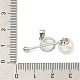 925 pendente in argento sterling rodiato STER-Z003-07P-3