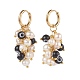 Natural Pearl Cluster Earrings EJEW-JE04515-2