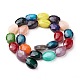 Chapelets de perles de lustre en verre plaqué EGLA-E037-PL08-2