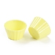 Мини-пластиковая чашка для яичного пирога с имитацией яиц DJEW-C005-02F-2