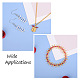 300Pcs 6 Colors Tibetan Style Alloy Beads FIND-TA0001-43-8