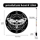 Planche à pendule creatcabin collier de radiesthésie kit de fabrication de bricolage divination DIY-CN0001-72-2