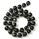 Natürlichen Obsidian Perlen Stränge G-Q010-A23-01-3